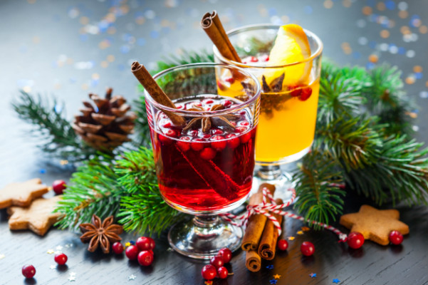 cocktail des fêtes drinks colorés